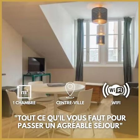 Apartmán Le Haut Du Bannier * T2 * Hyper Centre * Wifi * Orléans Exteriér fotografie